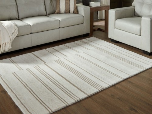 Gadence - Ivory / Tan - Large Rug