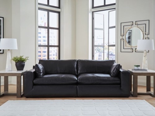 Emilia - 6-Piece Sectional - Black