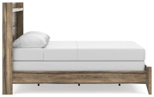 Elbrim - Brown - Queen Panel Bed
