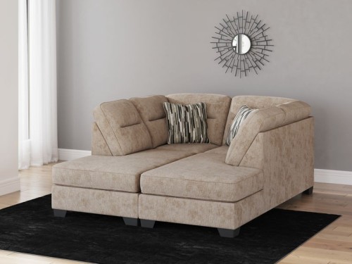 Olten - Graphite - 2-Piece Sectional With RAF Corner Chaise