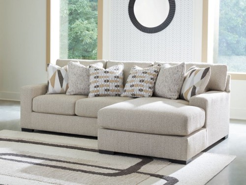 LaureLGrove - Pebble - 5-Piece Sectional With RAF Corner Chaise