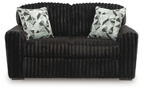 Midnight-Madness - Chocolate - Loveseat