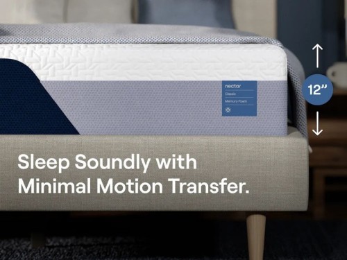Nectar Classic Memory Foam 5.1 - White - Twin XL Mattress