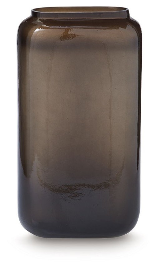 Sumner - Gray / Gold Finish - Vase - 7.5"
