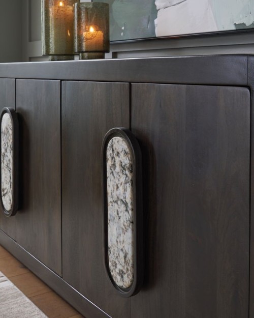 Elliston - Espresso Brown - Accent Cabinet