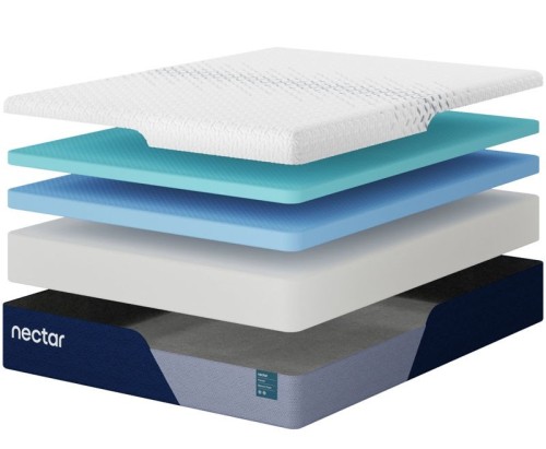 Nectar Premier Memory Foam 5.1 - White - Twin XL Mattress