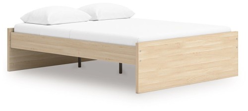 Onita - Natural - Twin Platform Bed With 1 Side Storage