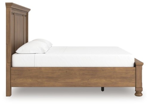 Feddinger - Medium Brown - California King Panel Storage Bed