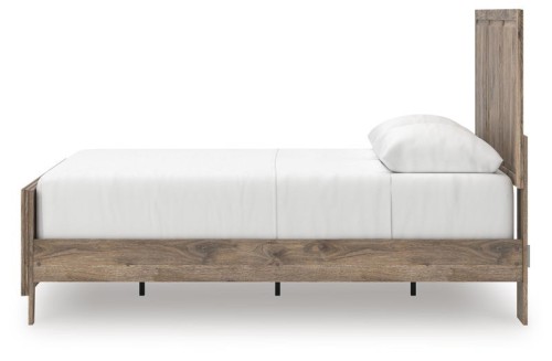 Rusticott - Brown - King Panel Bed