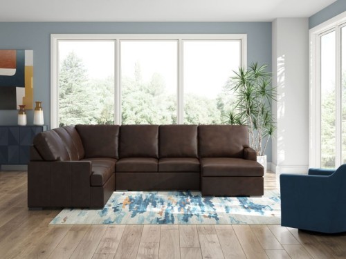 McDowlan - Coffee - 3-Piece Sectional With Raf Corner Chaise