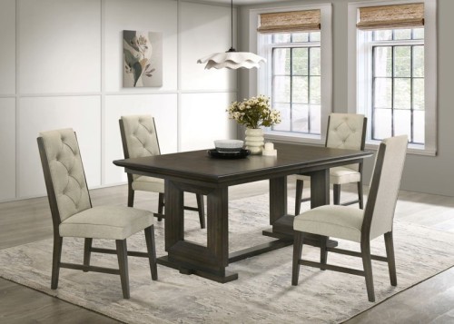 Herbert - 6 Piece Dining Room Set - Espresso