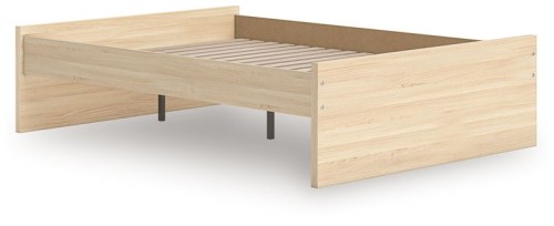 Onita - Natural - Twin Platform Bed With 1 Side Storage