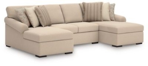 LadyMae - Twill - 2-Piece Sectional With LAF Corner Chaise