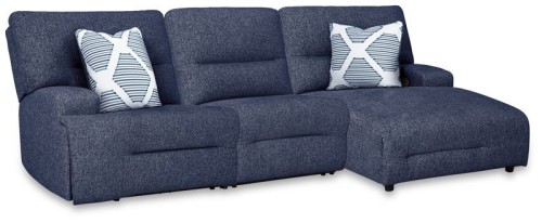 Acklen Place - Navy - 2-Piece Power Reclining Sectional
