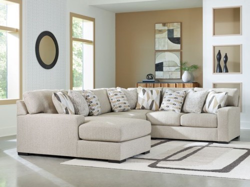 LaureLGrove - Pebble - 5-Piece Sectional With RAF Corner Chaise