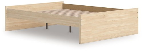 Onita - Natural - Twin Platform Bed With 1 Side Storage