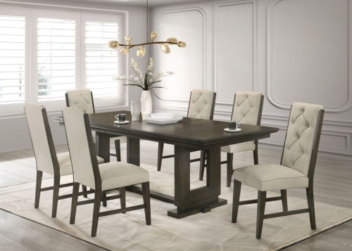 Herbert - Dining Table (1 x 18" Leaf) - Espresso