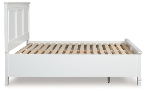 Fortman - White - Full Panel Storage Bed