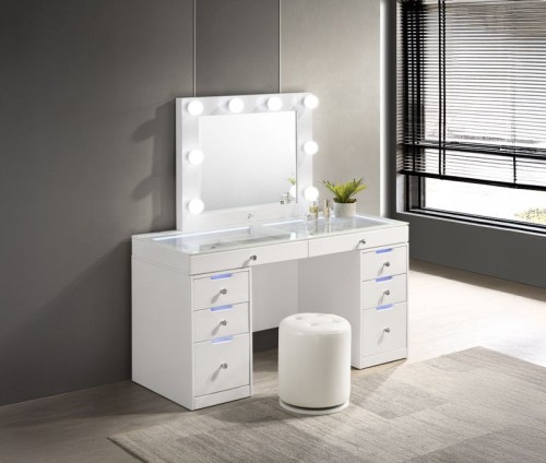 Luxo - Vanity Desk - White