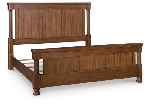 Rowlenstown - Brown - California King Poster Bed