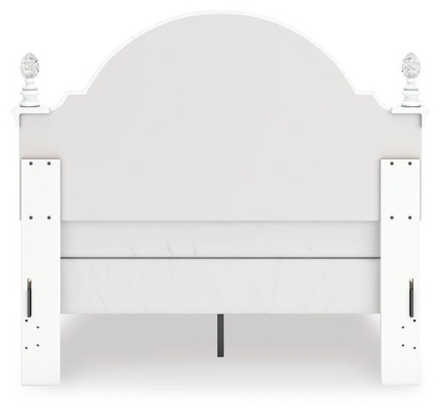 Kozlani - Full Upholstered Panel Bed - White