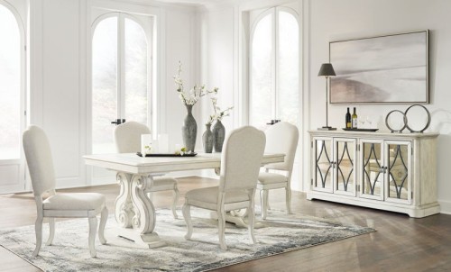 Arlendyne - Antique White - Dining Uph Side Chair (Set of 2)