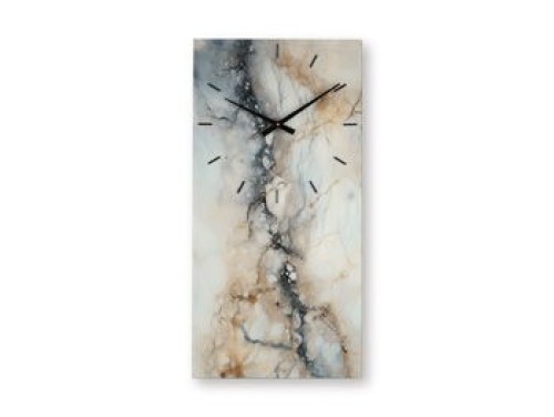 Teague - Black / Gold Finish - Wall Clock