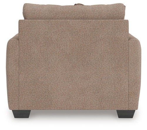 Triston-Peaks - Suede - Chair And A Half