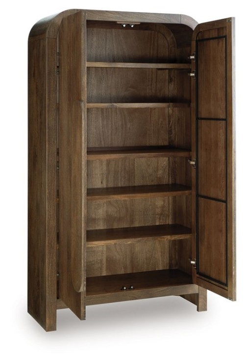Thoren - Medium Brown - Accent Cabinet