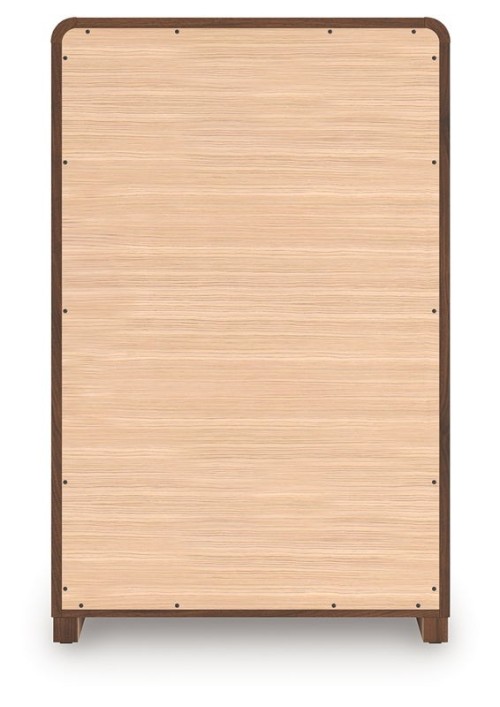 Fortlorn - Walnut Brown - Five Drawer Chest