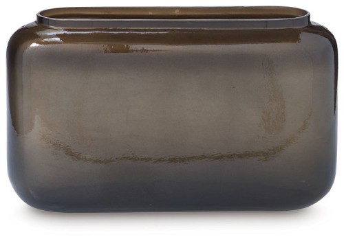 Sumner - Gray / Gold Finish - Vase - 7.5"