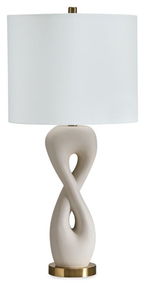 Judrich - White / Gold Finish - Poly Table Lamp