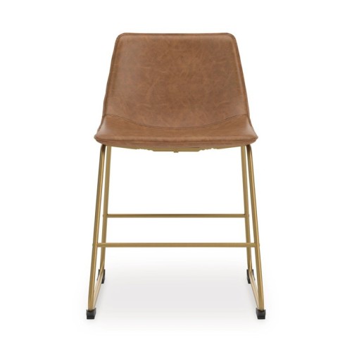 Ciabori - Toast / Gold - Dining Upholstered Side Chair (Set of 2)