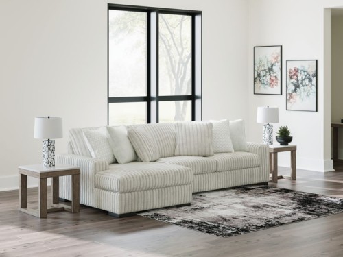 Stupendous - Alloy - 5-Piece Sectional With LAF Corner Chaise