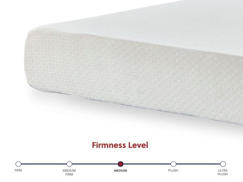 Chime 8 Inch Memory Foam - White - Twin Mattress - 8-inch