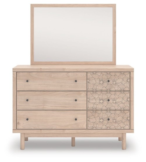Arloster - Tan - Six Drawer Dresser