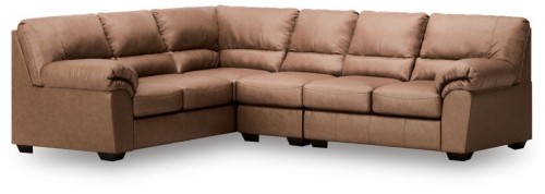 WillowBend - Caramel - 2-Piece Sectional With RAF Loveseat