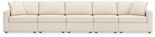 Modmax - Oyster - 5-Piece Sectional With 3 Armless Chairs