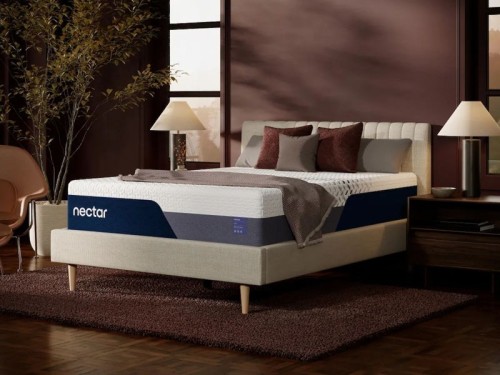 Nectar Luxe Memory Foam 5.1 - White - California King Mattress