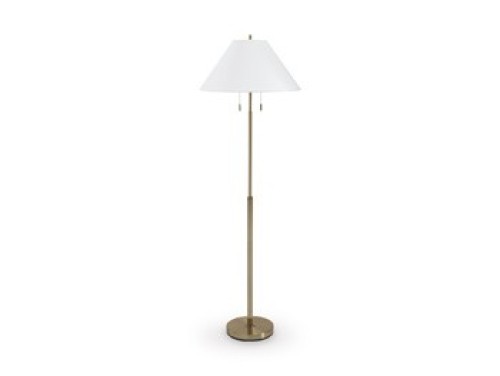 Haigwood - Gold Finish - Metal Floor Lamp