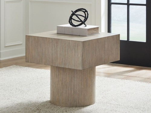 Jorielyn - Light Grayish Brown - Square Cocktail Table