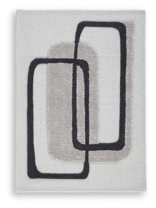 Davismour - Ivory / Taupe / Charcoal - Large Rug