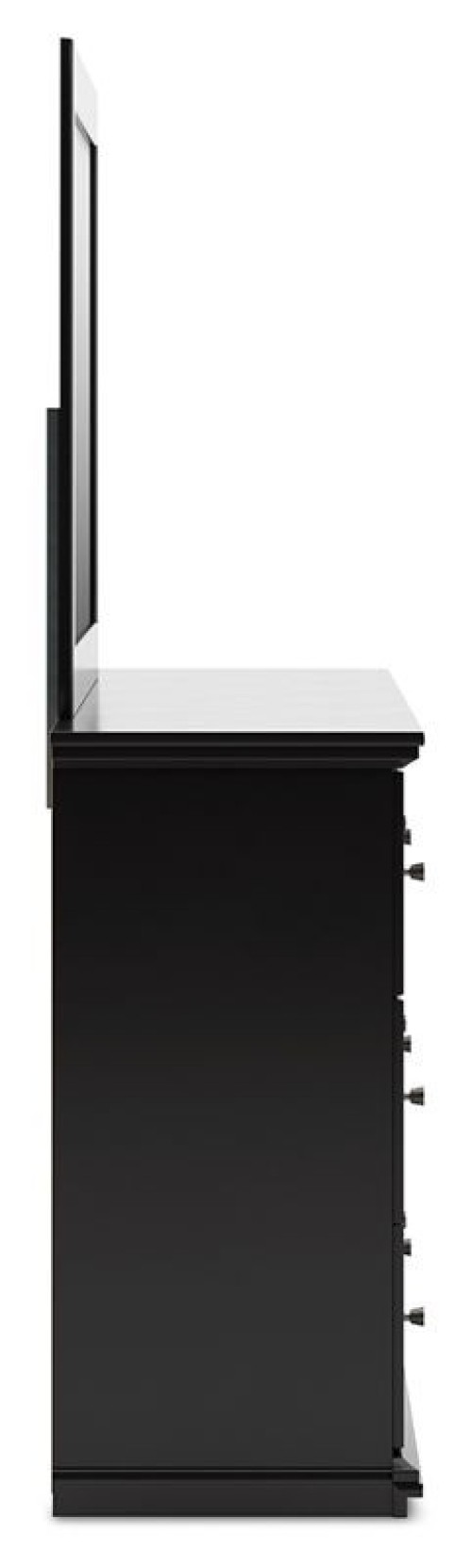 Maribel - Black - Dresser and Mirror