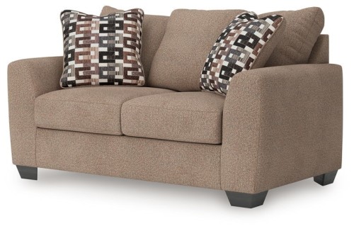 Triston-Peaks - Suede - Loveseat