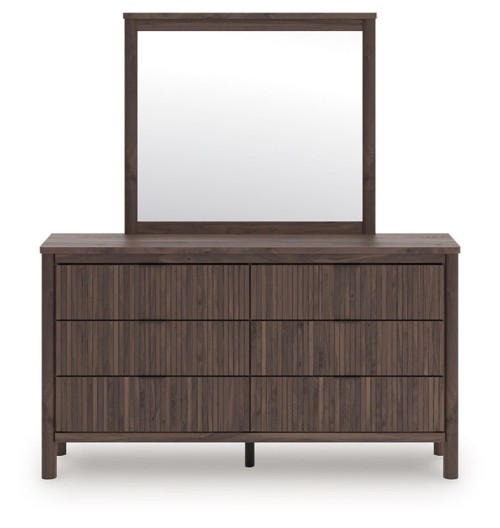 Pamytta - Brown - Six Drawer Dresser