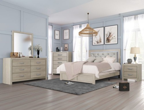 Jaylen - King 5 Piece Bedroom Set - Black