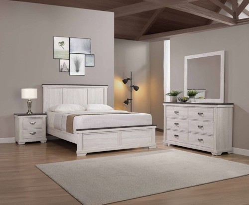 Leighton - Full 4 Piece Bedroom Set - White