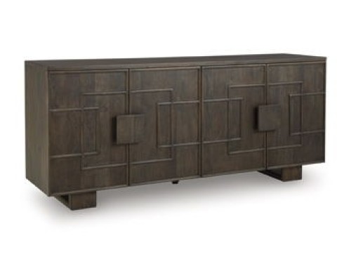 Cato - Dark Brown - Accent Cabinet