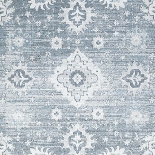 Avanworths - Blue / Gray / Ivory - Washable Large Rug