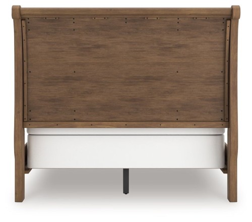 Feddinger - Medium Brown - King Sleigh Bed